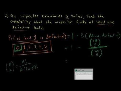 probability of a defective bulb